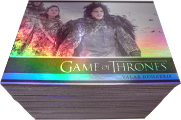 Game of Thrones Season Three Foil Parallel Complete 98 Card Chase Set