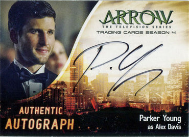 Arrow Season 4 Autograph Card PY Parker Young as Alex Davis