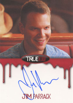 True Blood Premiere Edition Autograph Card by Jim Parrack as Hoyt Fortenberry
