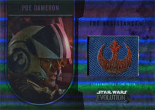 Star Wars Evolution 2016 Flag Patch Resistance Poe Dameron Bronze 144/170