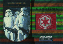 Star Wars Evolution 2016 Flag Patch Galactic Empire Stormtroopers Bronze 057/170