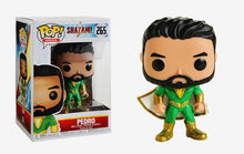 Funko Pop Heroes 265 Shazam! Pedro (Sun Damaged Box)