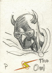 Project Superpowers Sketch Card by Mark Pennington #107