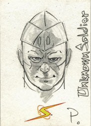 Project Superpowers Sketch Card by Mark Pennington #74
