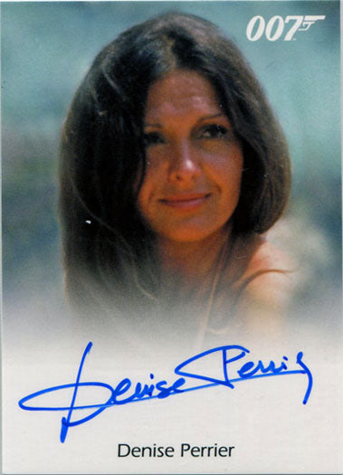 James Bond Archives 2017 Final Autograph Card Denise Perrier as Marie