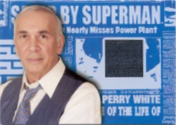Superman Returns Movie Perry Whites 3-Piece Suit Costume Card