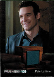 Warehouse 13 Season 3 Costume Relic Card Pete Lattimer in Queen For a Day #017