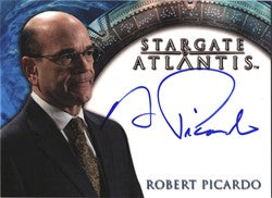 Stargate Atlantis Seasons 3 & 4 Autograph Card by Robert Picardo