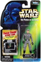 Star Wars POTF Captain Piett Action Figure with Freeze Frame