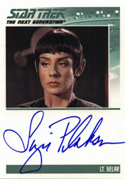 Complete Star Trek TNG Series 1 Autograph Card by Suzie Plakson