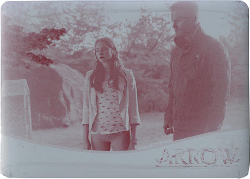 Arrow Season One Printing Plate Magenta Base Card 26