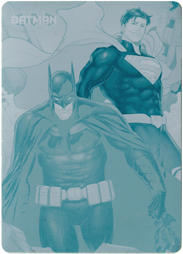 Batman The Legend Printing Plate Card #62 Cyan