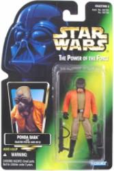 Star Wars POTF Ponda Baba Action Figure Green Collection 3 Card