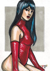 Female Persuasion 3 Sketch Card by Ashleigh Popplewell