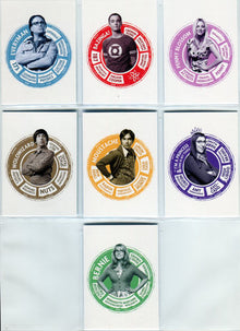Big Bang Theory Seasons 6 & 7 Portrait Complete 7 Card Chase Set CP1 to CP7