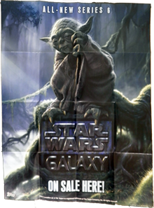 Star Wars Galaxy Series 6 Box Topper Poster
