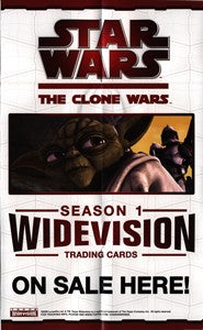 Star Wars Clone Wars Widevision Box Topper Poster