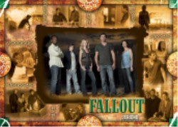 Jericho Season 1 Fallout Complete 9 Card Foil Puzzle Chase Set