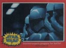 Star Wars Chrome Perspectives Force Awakens Gloss Preview Card #81