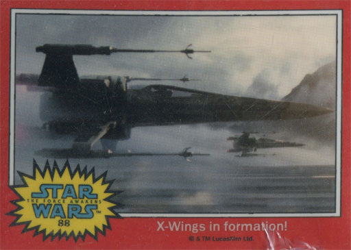 Star Wars Chrome Perspectives Force Awakens Gloss Preview Card #88