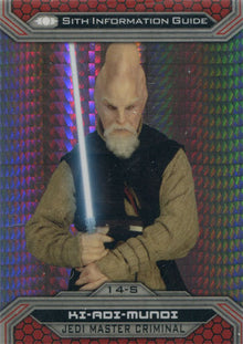 Star Wars Chrome Perspectives Prism Refractor 14-S Parallel Base Card 030/199