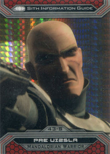 Star Wars Chrome Perspectives Prism Refractor 43-S Parallel Base Card 037/199