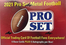2021 Leaf Pro Set Metal Football Hobby Box