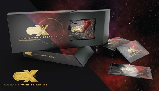 DC Comics Crisis on Infinite Earths CZX Super Premium Card Box