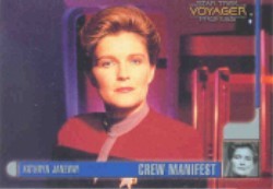 Star Trek Voyager Profiles Complete 90 Card Basic Set