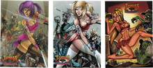 Zombies vs Cheerleaders 2013 3 Card Promo Set Philly & Chicago