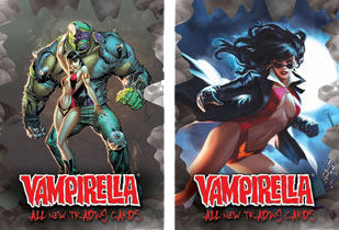 Vampirella 2012 Promo 1 & Promo 2 Trading Card Set
