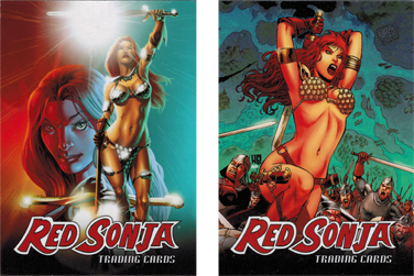 Red Sonja 2012 Promo-1 and Promo-2 Promo Card Set