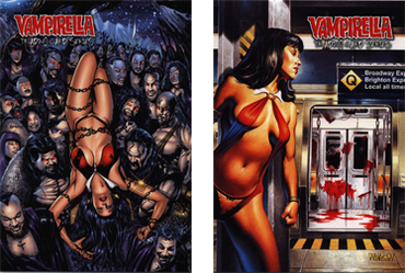 Breygent Vampirella Promo-1 and Promo-2 Card Set