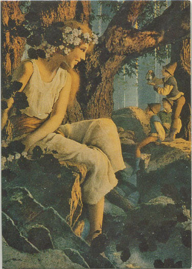 Maxfield Parrish Portrait of America Promo Card