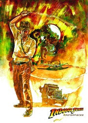 Indiana Jones Masterpieces Topps 2008 P1 Promo Card