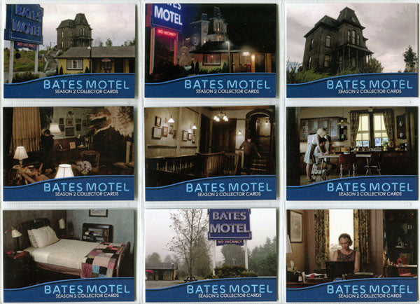 Bates Motel Season 2 Property Complete 9 Card Chase Set BP1 to BP9