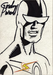 Project Superpowers Sketch Card by Gordon Purcell #108