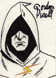 Project Superpowers Sketch Card by Gordon Purcell #227