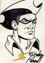 Project Superpowers Sketch Card by Gordon Purcell #93