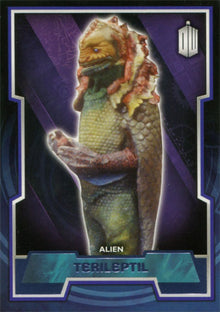 Doctor Who 2015 Purple Foil Base 108 Parallel Card #21 of 99