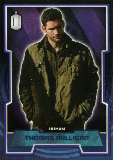 Doctor Who 2015 Purple Foil Base 156 Parallel Card #33 of 99
