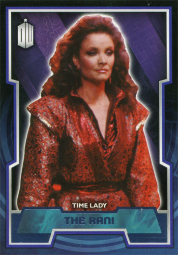 Doctor Who 2015 Purple Foil Base 17 Parallel Card #06 of 99