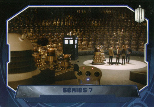 Doctor Who 2015 Purple Foil Base 199 Parallel Card #48 of 99