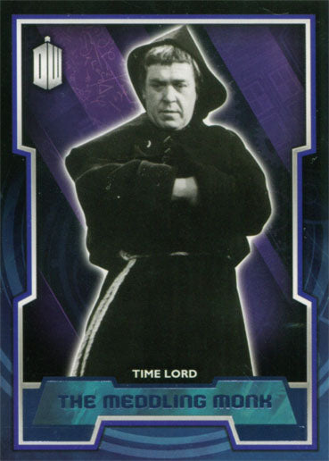Doctor Who 2015 Purple Foil Base 21 Parallel Card #16 of 99