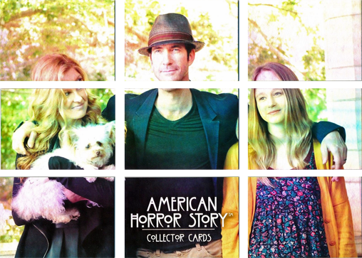 American Horror Story Season One Foil Puzzle Complete 9 Card Chase Set