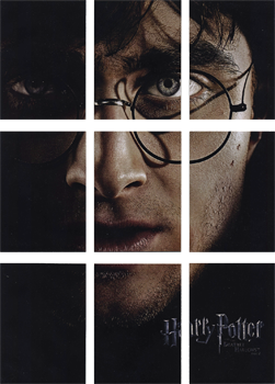 Harry Potter Deathly Hallows Part 2 Base Puzzle 9 Card Chase Set BP1 to BP9