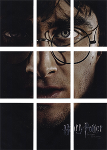 Harry Potter Deathly Hallows Part 2 Base Puzzle 9 Card Chase Set BP1 to BP9