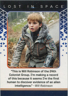 Netflix Lost in Space Season 1 Quotable Chase Card Q1
