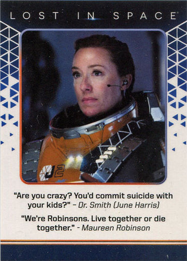 Netflix Lost in Space Season 1 Quotable Chase Card Q10