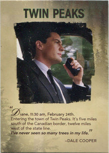 Rittenhouse 2019 Twin Peaks Archives Quotable Card Q16